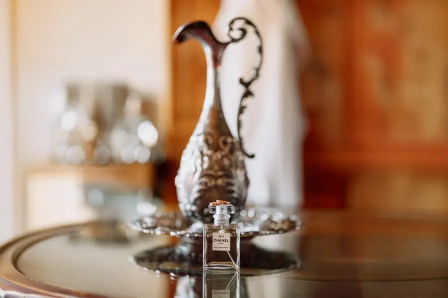 Dettaglio di preparazione matrimonio