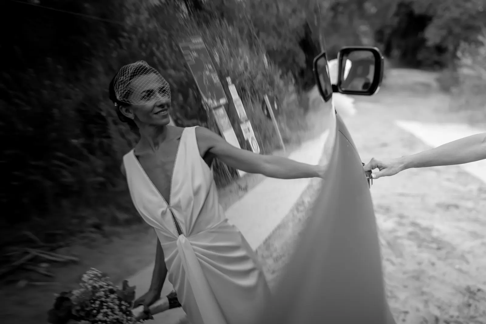 Dettaglio abito da sposa